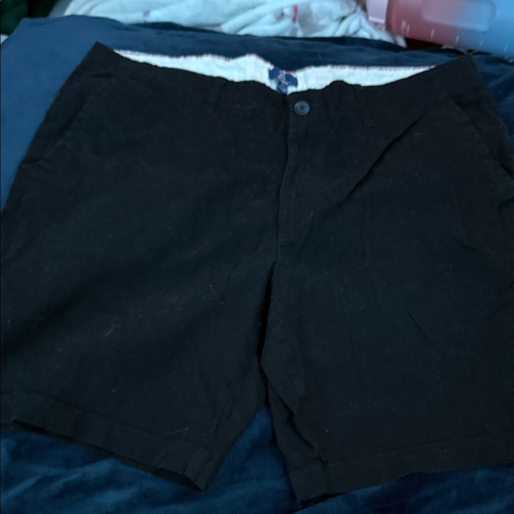 George Men's Black Cargo Shorts